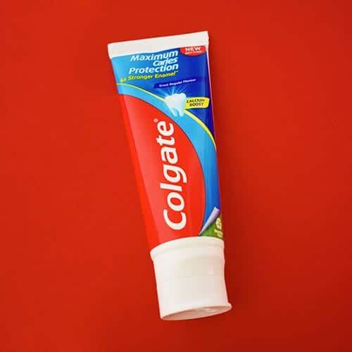 Colgate Maximum Protection tandpasta tube